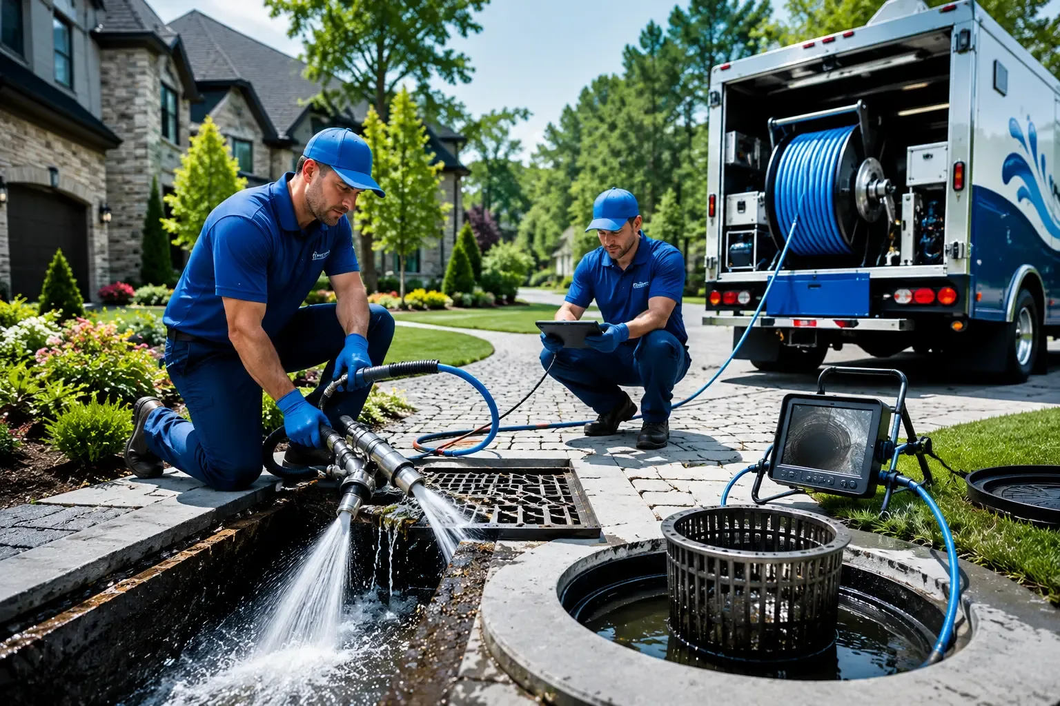 Local outdoor drain cleaning professionals in Rockford, AL